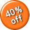 40％  off
