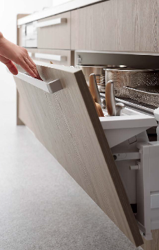 キッチン間取り変更　天板修理